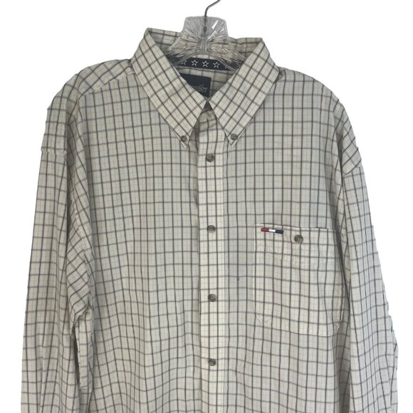Wrangler National Patriot Button Front Shirt Mens XL New Military Patriotic - Picture 3 of 12